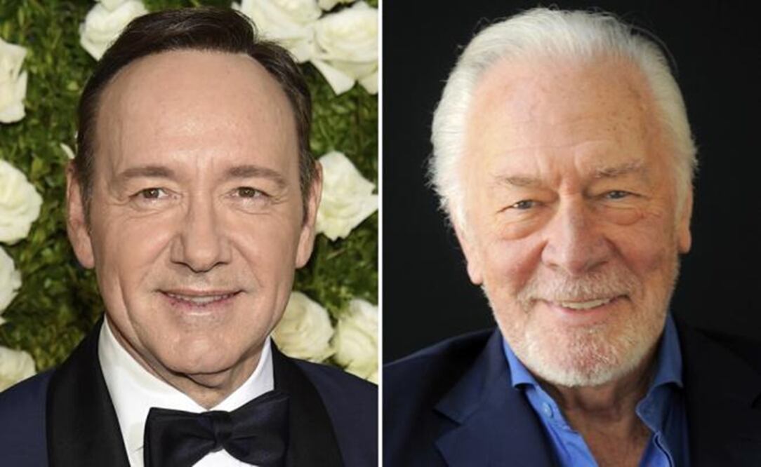 Kevin Spacey (left) and Christopher Plummer (right) – Photo/AP