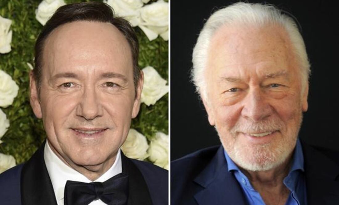 Kevin Spacey (left) and Christopher Plummer (right) – Photo/AP
