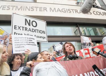 Juicio de extradición de Assange empezará en 2020
