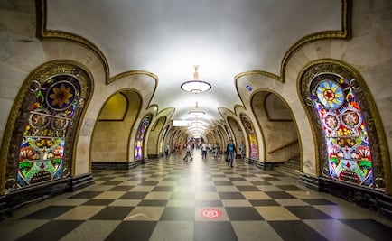 ¿Arte en la Confederaciones en Moscú? Vaya al metro 