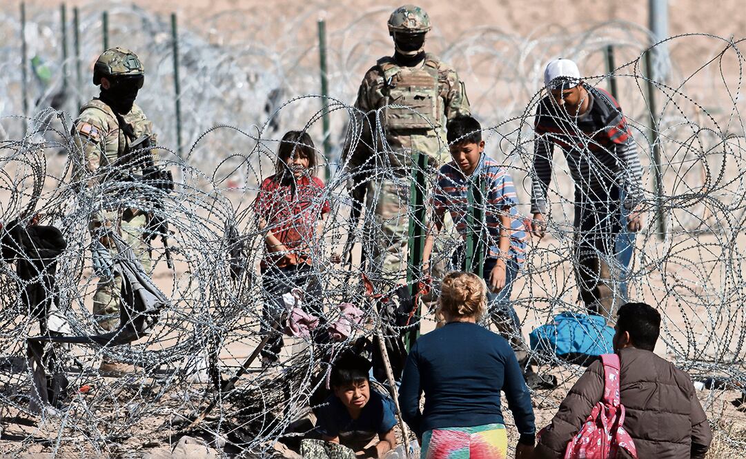 El mes pasado, Texas pudo aplicar la ley antiinmigrante durante unas pocas y confusas horas, antes de que fuera suspendida. Foto: Christian Torres/EL UNIVERSAL