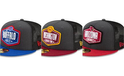Conoce las gorras para el Draft de la NFL