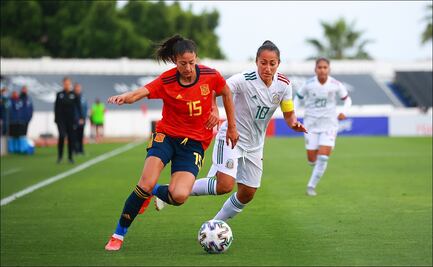 España golea a la Selección Mexicana Femenil en amistoso