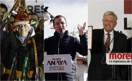 Precandidatos presidenciales inician camino a 2018