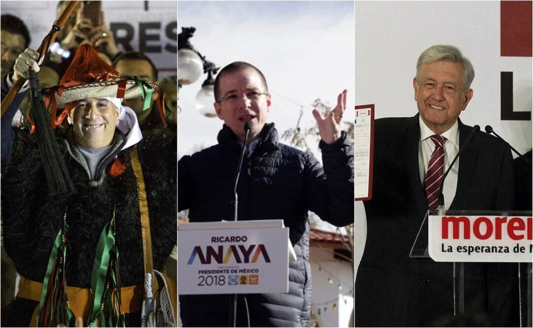 Precandidatos presidenciales inician camino a 2018