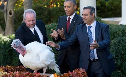 Obama condecora a "Abe" como Pavo Nacional del año