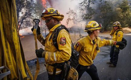 EU enfrenta calor extremo y un incendio forestal que crece en California