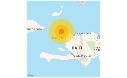 Se registra sismo de magnitud 5.9 en Haití