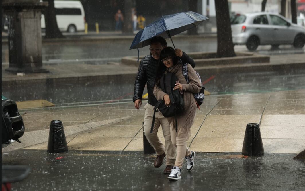 Fuertes lluvias se registraron en la Ciudad de México, el lunes 16 de junio de 2025. Foto: Francisco Rodríguez/EL UNIVERSAL