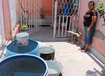 También en Torreón se agudiza el problema del agua: habitantes esperan por pipas