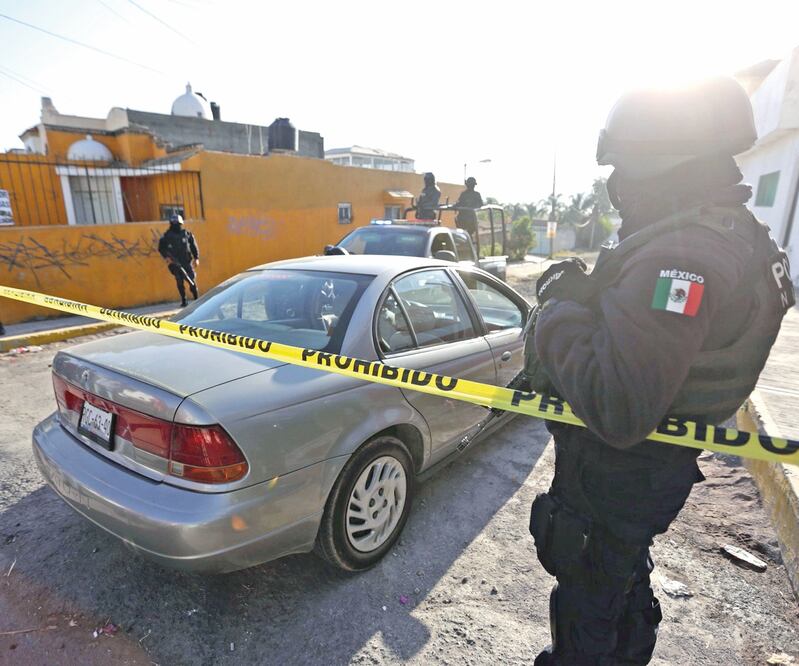 En 2017, la Marina-Armada de México abatió al H2 durante un fuerte operativo en Nayarit. Foto: Archivo. EL UNIVERSAL