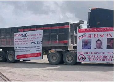 Transportistas amagan con bloqueos en la CDMX de no recibir pago de 90 mdp