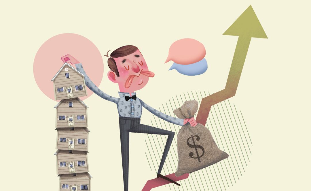 Hispanos adquieren 377 mil viviendas en EU. Ilustración de Liliana Pedraza