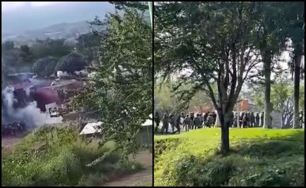 Civiles agreden a militares en cuartel y se desata enfrentamiento en Coalcomán, Michoacán