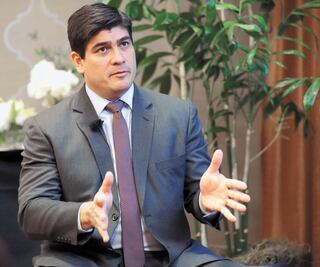 Indagan a presidente de Costa Rica por enriquecimiento ilícito