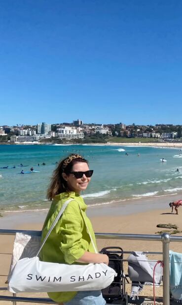 Swin Shady, marca australiana de productos de playa. 
Foto: Instagram, vía @swimshadyhp