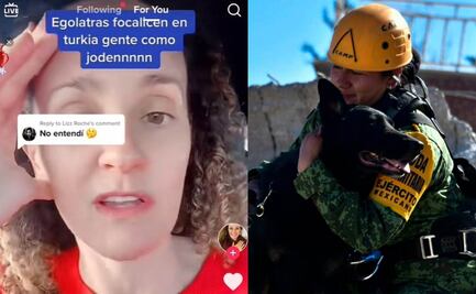 Argentina llama “infumables” y “ególatras” a mexicanos por llevar a perros rescatistas a Turquía 