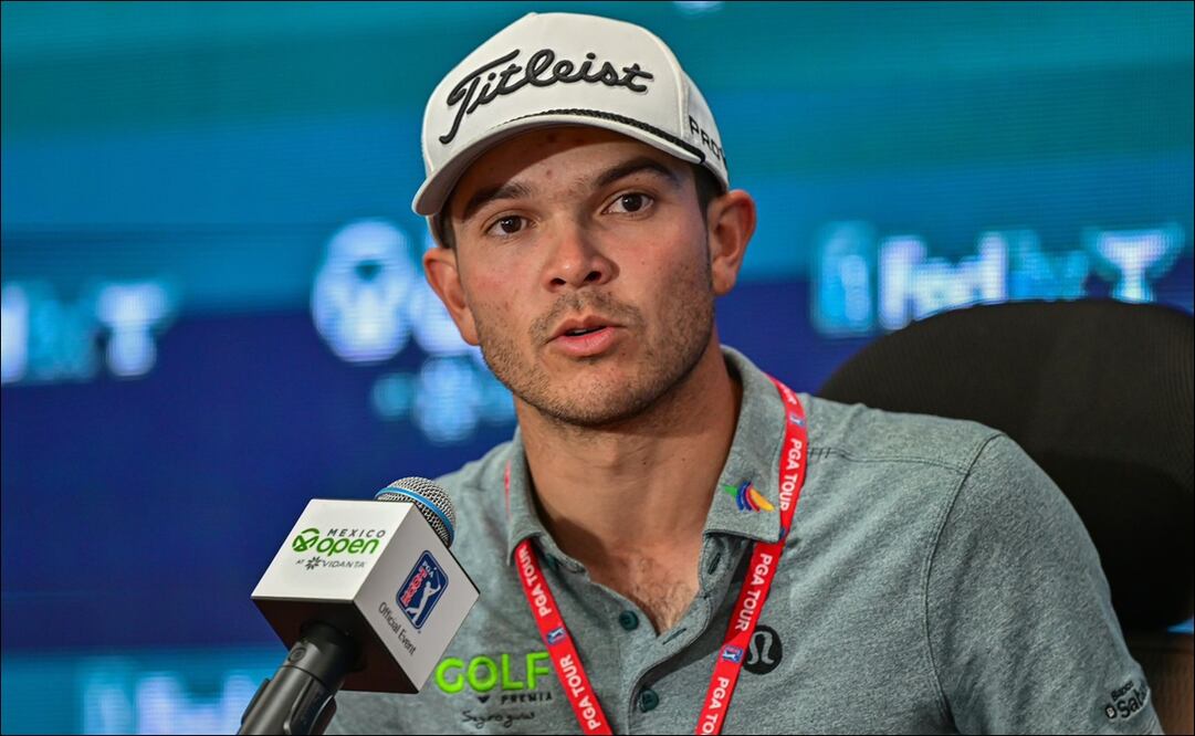 Raúl Pereda acepta no tener presión por competir en el Mexico Open at Vidanta 2024 con tarjeta del PGA Tour - Foto: Cortesía Mexico Open at Vidanta