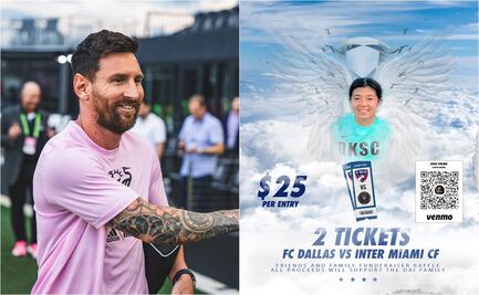 Entrenador en Estados Unidos organiza rifa para ver a Messi y recaudar fondos para el funeral de una jugadora