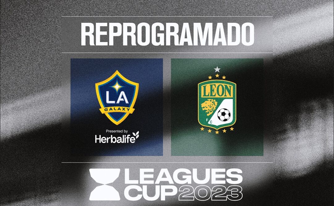 Leagues Cup: Partido de León vs LA Galaxy es reprogramado debido a que La Fiera quedó varado