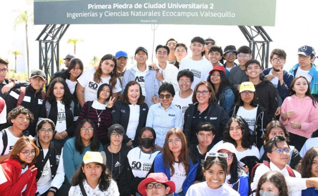 Incrementan infraestructura en Ciudad Universitaria 2 de la BUAP (21/07/2025). Foto: Especial