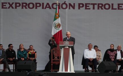 México es un país libre, no colonia ni protectorado de EU, advierte AMLO en mitin por el 18 de Marzo