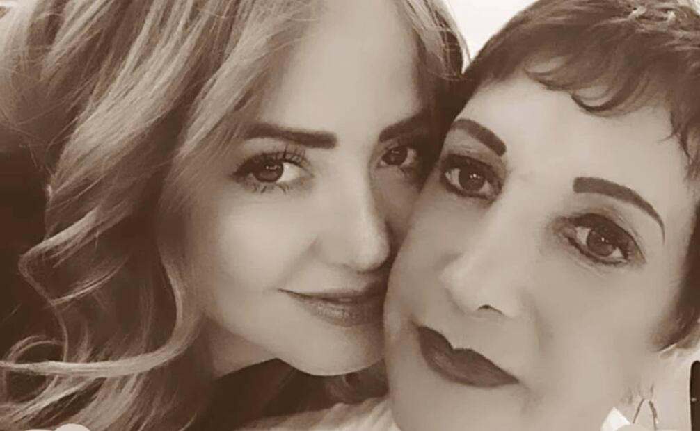 Andrea Legarreta despidió a su madre tras su repentina muerte