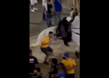 Denuncian caso de abuso policiaco contra aficionado de Tigres