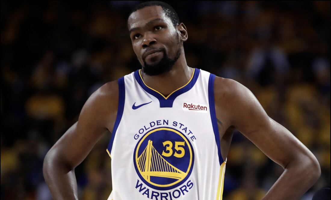Durant, fuera del juego 2; regresaría en el 3 o 4 con los Warriors