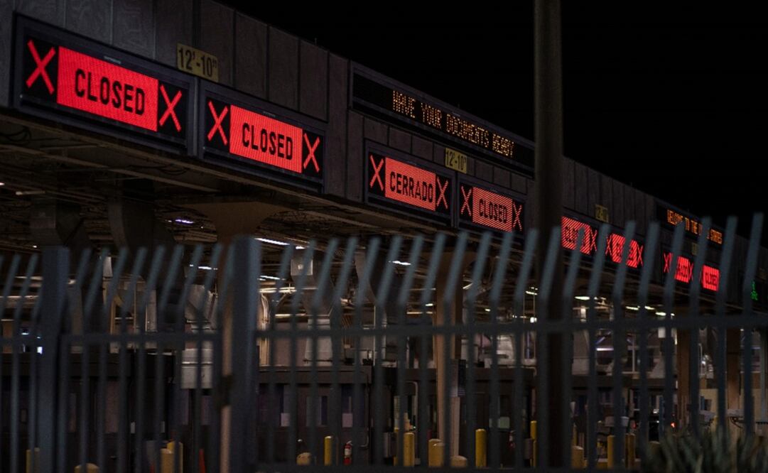 In efforts to control the outbreak of COVID-19, The United States-Mexico border was closed to non-essential traffic at midnight on March 21, 2020 in El Paso, Texas - Photo: Paul Ratje/AFP