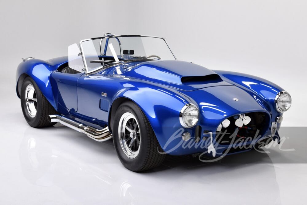 Cobra de Carroll Shelby será subastado