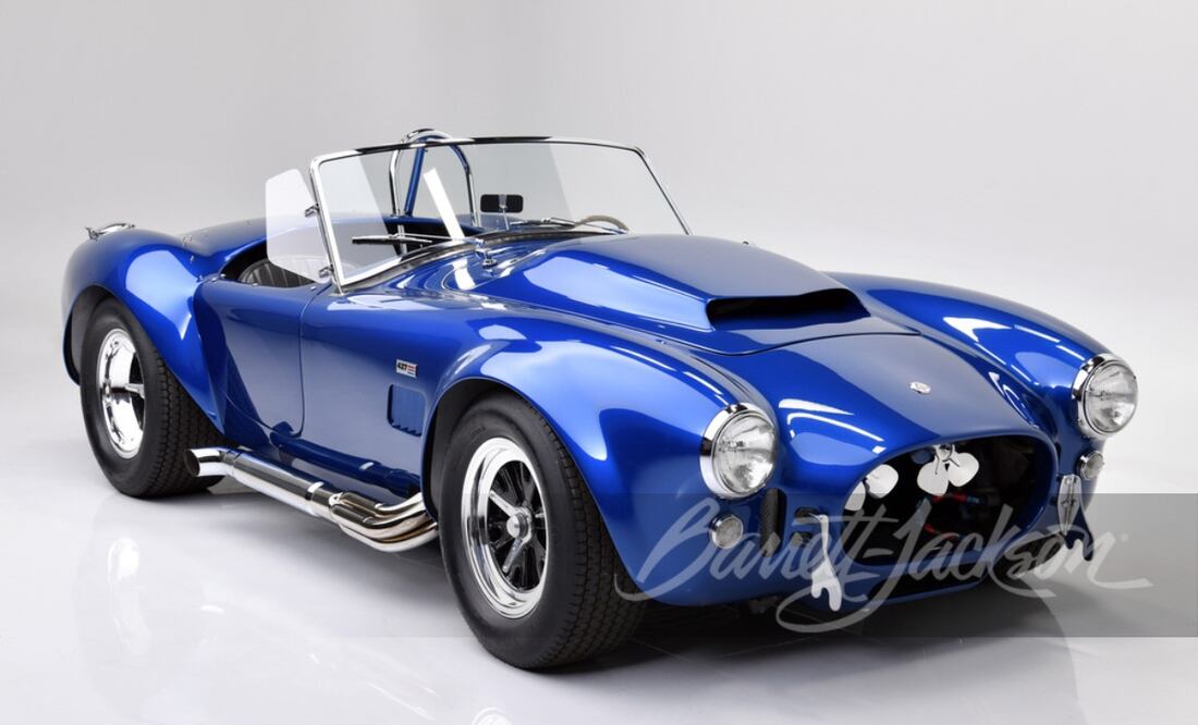 Cobra de Carroll Shelby será subastado
