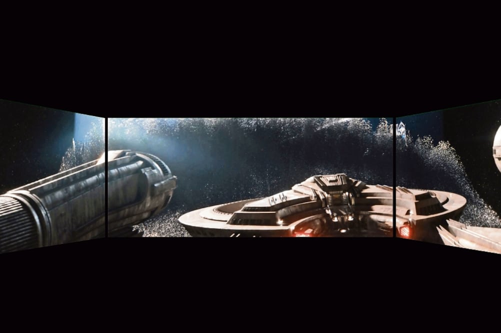 Las instalaciones de Barco Escape son para la proporción Cinema Scope de 7:17:1, para sensación inmersiva (CORTESÍA BARCO ESCAPE)