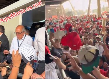 VIDEO: Pepe Segarra se roba los reflectores en el juego entre Yankees y Diablos Rojos del México