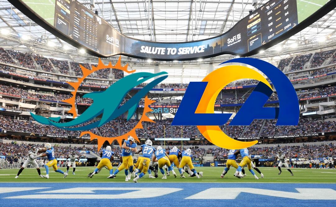 ¿Cuándo y dónde ver el Dolphins vs Rams del lunes por la noche de la NFL? - Foto: AFP