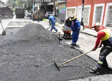 Alcaldía Benito Juárez atiende más de 3 mil baches en un mes; busca garantizar un mejor entorno urbano
