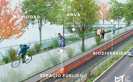 Lanzan licitaciones para estudios y obras del segundo piso en Calzada de Tlalpan; vía ciclista y peatonal irá por arriba de Línea 2 del Metro