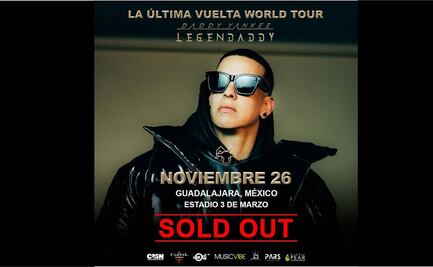 "Llamado de emergencia"...Se agotan boletos para el concierto de Daddy Yankee en Monterrey y Guadalajara