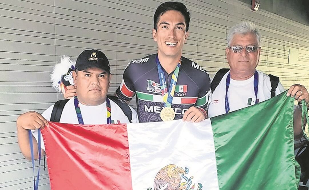 Venció en 300 m contrarreloj al campeón mundial Edwin Estrada. ( TWITTER)