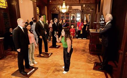 Sin rastro de grupo que vandalizó escultura de Benjamín Netanyahu en Museo de Cera de la CDMX