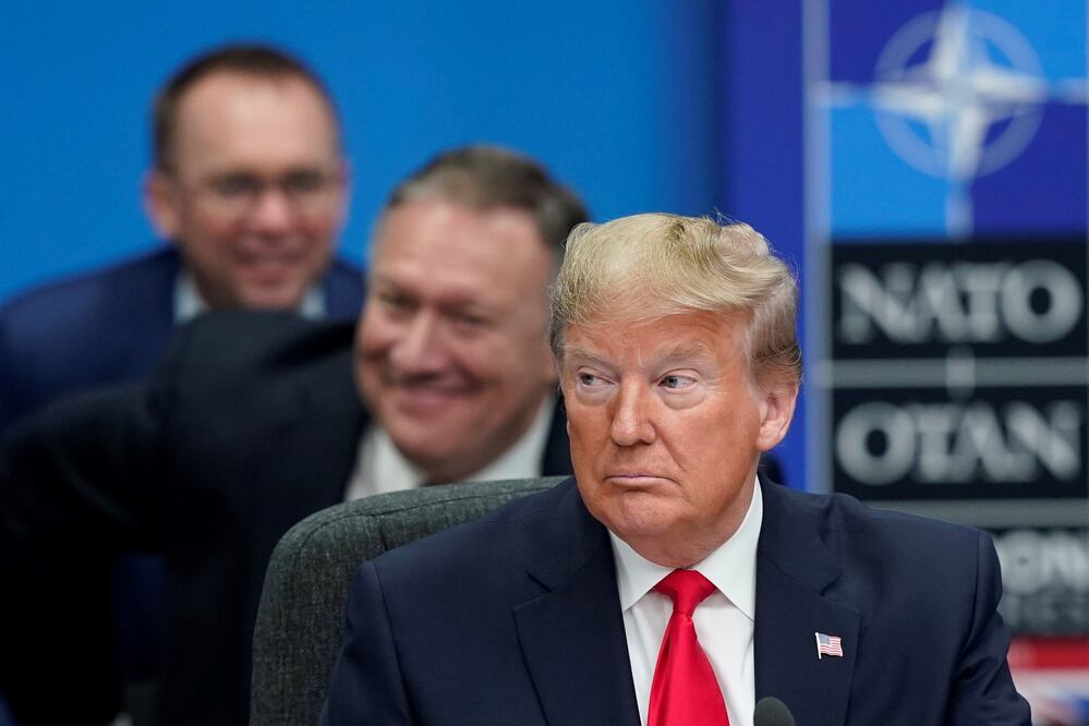 El presidente de Estados Unidos, Donald Trump, en la OTAN (Foto: EFE)