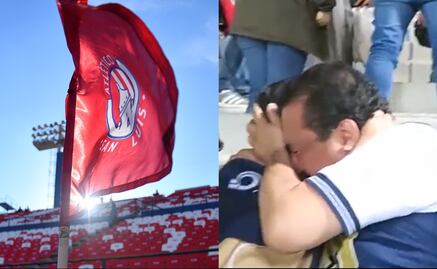 Atlético de San Luis goleó a Pumas y se burló del viral abuelo y su nieto