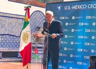AMLO escucha en EU a empresarios del sector energético