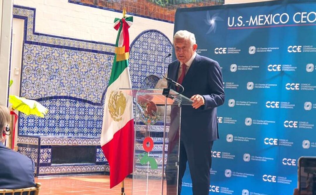 El presidente Andrés Manuel López Obrador escuchó directivos del sector energético como la estadounidense Sempra y al ingeniero Carlos Slim. Foto: Especial