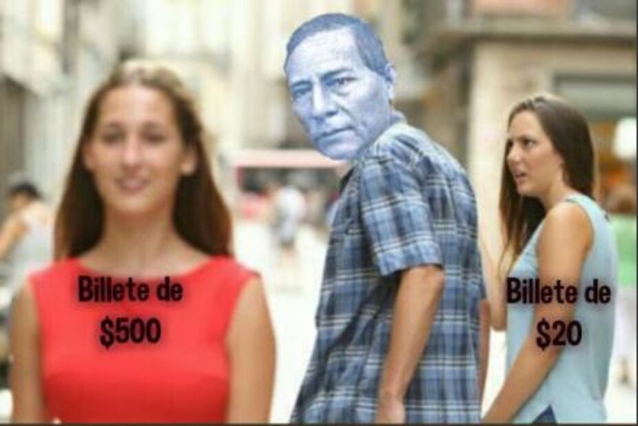 Los memes del nuevo billete de 500 pesos