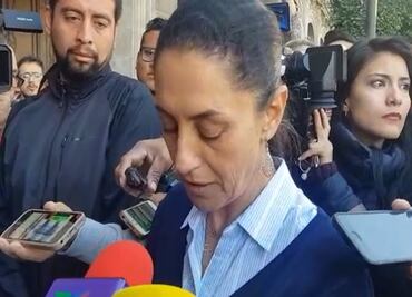 Sheinbaum interrumpe evento por sismo