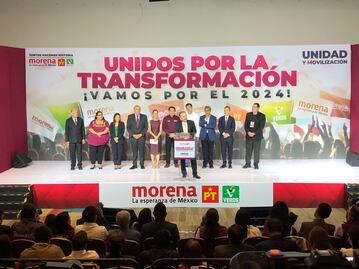 Claudia Sheinbaum, ganadora del proceso interno de Morena para el 2024; mxm