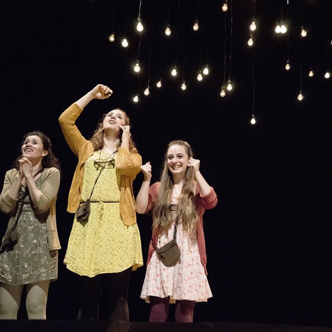 En sus personajes, de teatro y de tv, Adriana Montes de Oca se llama María. Foto: CORTESÍA