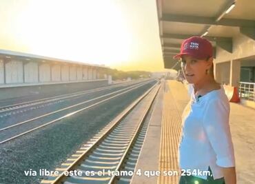 Sheinbaum: “El Tren Maya es símbolo del renacimiento del país”