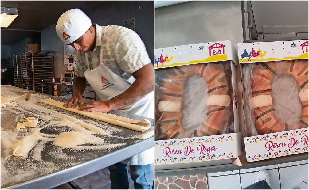 Cada año, los integrantes del Centro de Rehabilitación Grupo Despertar elaboran cientos de Roscas de Reyes para venderlas y así ayudar a más jóvenes en recuperación. Foto: Sandra Tovar | El Universal